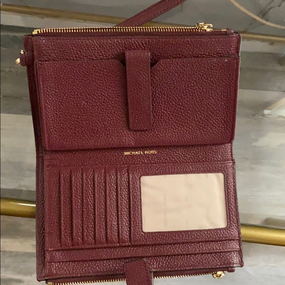 Mk Adele Leather Smartphone Wallet - image 3